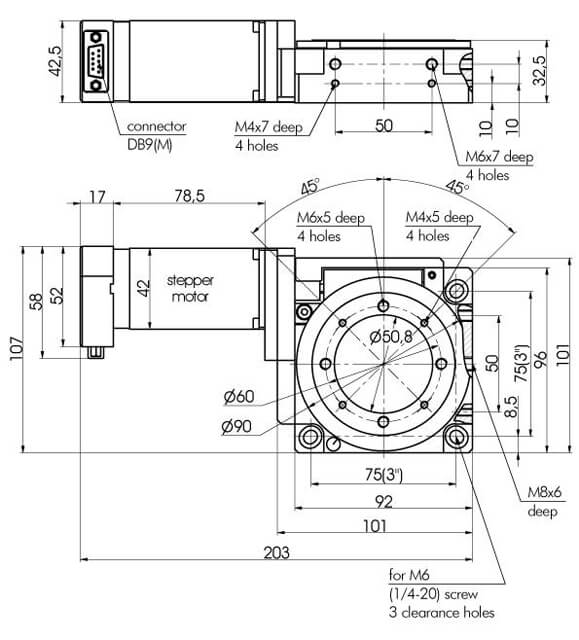 Motorized Rotation Stages 960-0140