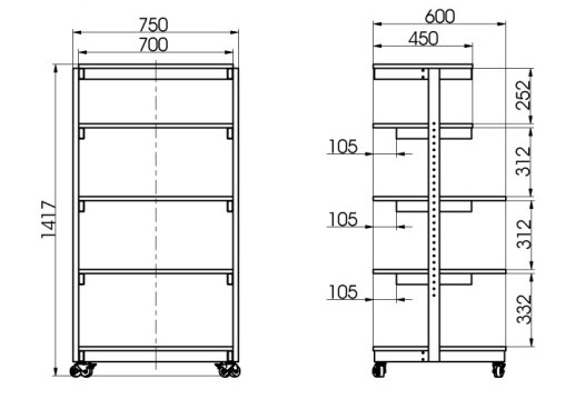 Laboratory Rack Device 790