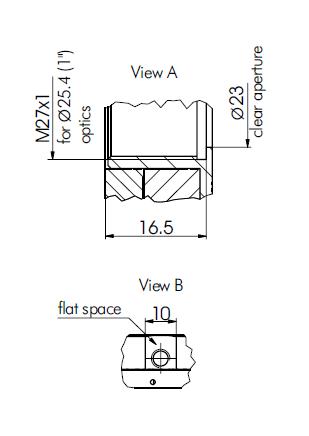 High Precision Rotation Polarizer, Waveplate Mount 840-0186