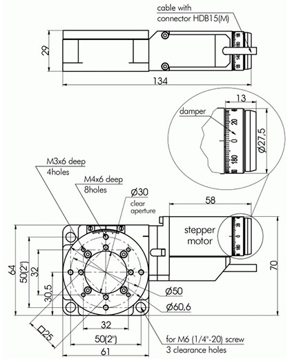 Motorized Rotation Stages 960-0160
